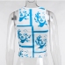 8Active Crew Neck Sleeveless Printed Graphic Tank Top