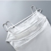 13Asymmetric White Satin White Ladies Tank Tops