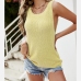 15Casual Backless Solid Loose Tank Tops