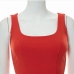 5Casual Red Slim Fitted Tank Tops For Women