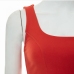 6Casual Red Slim Fitted Tank Tops For Women