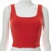 8Casual Red Slim Fitted Tank Tops For Women