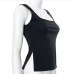 4Casual Solid Ladies Square Neck Tank Top