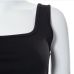 6Casual Solid Ladies Square Neck Tank Top