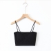 15Casual Solid Slip Spaghetti Strap Tank Top