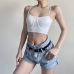 3Casual Solid Slip Spaghetti Strap Tank Top