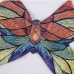 11Chic Butterfly Multicolored Halter Cropped Tank Tops