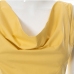 9Chic Solid Cowl Neck  Tank Tops For Women