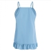 17Chiffon Ruffles Sleeveless Tank Top