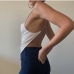 4Deep V Open Back Camisole Tops