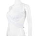 7Designer White Tie Wrap Cropped Tank Tops