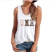 3Easter Bunny print Casual Tank