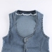 6Fashion Street Sleeveless Denim Tank Top