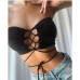 4Fashion Street Tie Wrap Strapless Croppped Tank