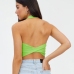 4Halter Knitting Cropped Camisoles For Women