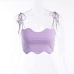 6Hot Girl Summer Tie Wrap Camisole Crop Top