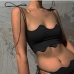 1Hot Girl Summer Tie Wrap Camisole Crop Top