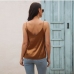 3Imitation Silk V Neck Loose Women Camisole