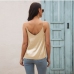 4Imitation Silk V Neck Loose Women Camisole