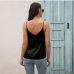 6Imitation Silk V Neck Loose Women Camisole