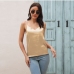 9Imitation Silk V Neck Loose Women Camisole