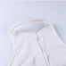 17Irregular Solid Halter Button Design Tank Top