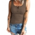 13Leisure Summer Pure Color Tank Tops For Women