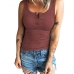 11Leisure Summer Pure Color Tank Tops For Women