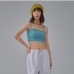 4Letter Slim Fitted Spaghetti Strap Cami Crop Top