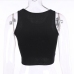 7Mouse Printed Fashion Cropped Tank Top