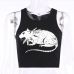 11Mouse Printed Fashion Cropped Tank Top