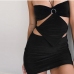 11Night Club Halter Backless Irregular Tank Top