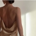 6Open Back Solid Camisoles For Women