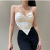 1Popular Hater Irregular Backless Sexy Tank Top