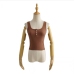 9Pure Button Up U Neck Women Tank Top