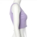 6Purple Color U Neck Sleeveless Basic Tank Top