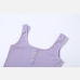 8Purple Color U Neck Sleeveless Basic Tank Top