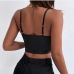 4Seductive Black Patchwork Cropped Camisole Tops