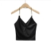 5Seductive Chain Strap Halter Neck Tank Tops