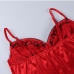 16Seductive Red Spaghetti Strap Camisoles For Women