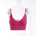 8Seductive Solid Cropped Top V Neck Tank Top 