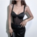 3See Through Gauze Women Camisole Tops