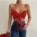 6Sexy Bow Backless Crop Tank Top