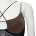 9Sexy Gauze Solid Female Camisole Tops