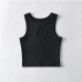 11Sexy Hollow Out Sleeveless Pure Tank Top