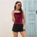 13Sexy Pure Velvet Summer Women Tank Top