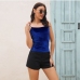 9Sexy Pure Velvet Summer Women Tank Top