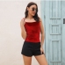 1Sexy Pure Velvet Summer Women Tank Top