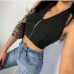 3Sexy Skinny Backless Cropped Tank Top