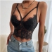 4Sexy Summer Black Lace  Camisole Ladies Tops